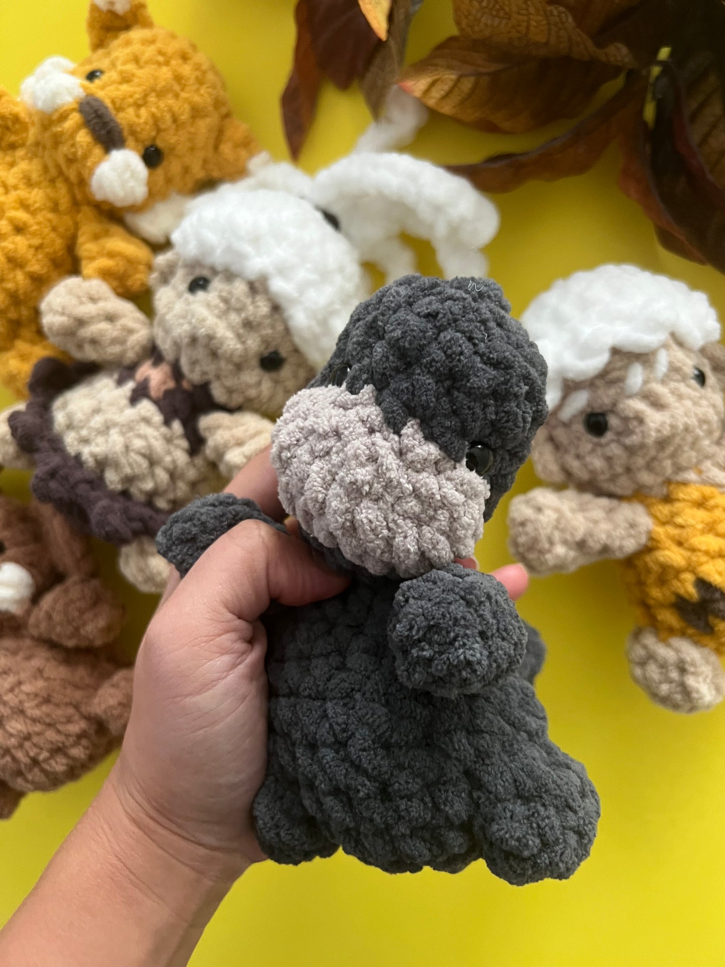 Prehistoric Bitsy Buddy crochet bundle pack