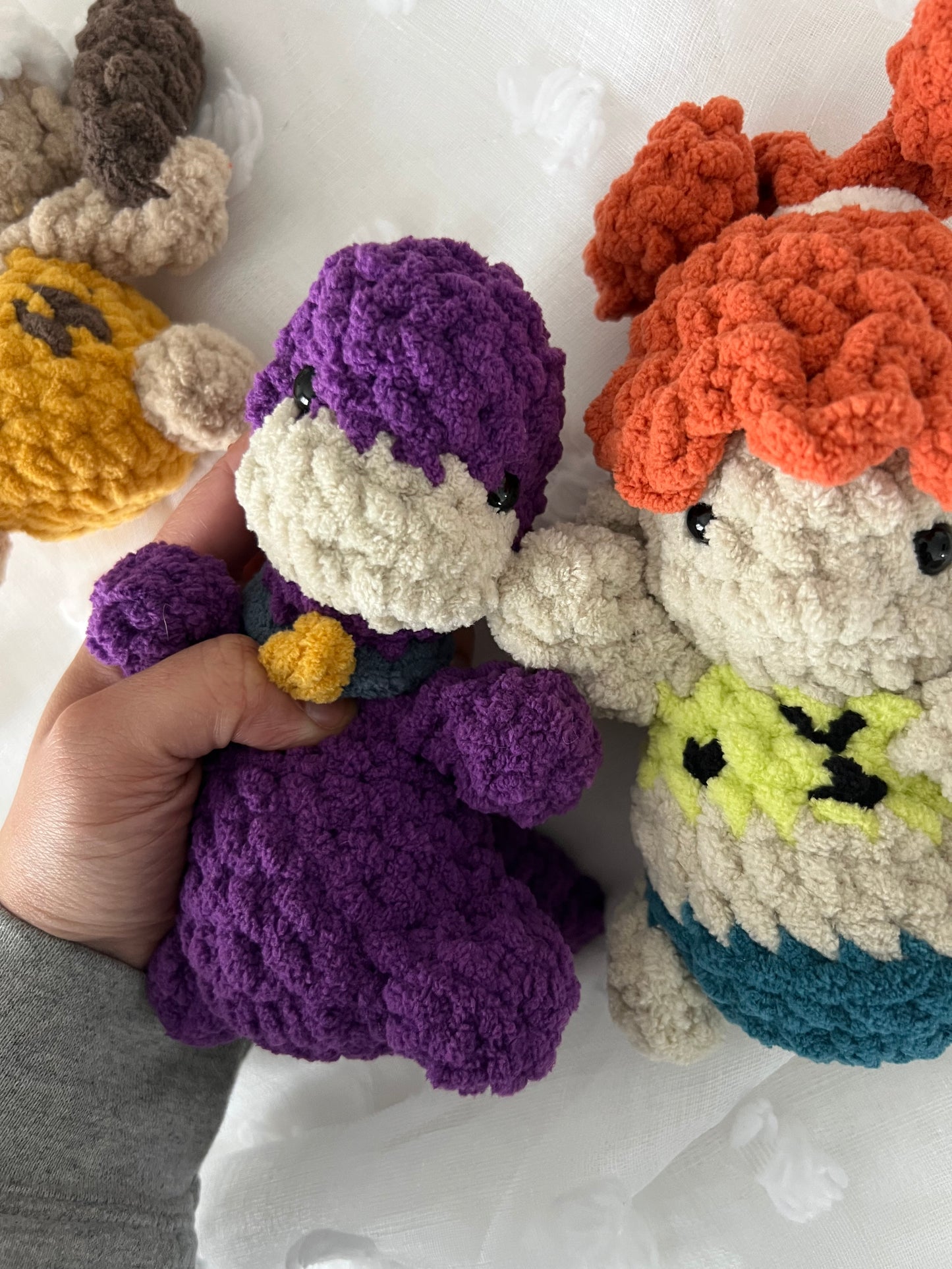Prehistoric Bitsy Buddy crochet bundle pack