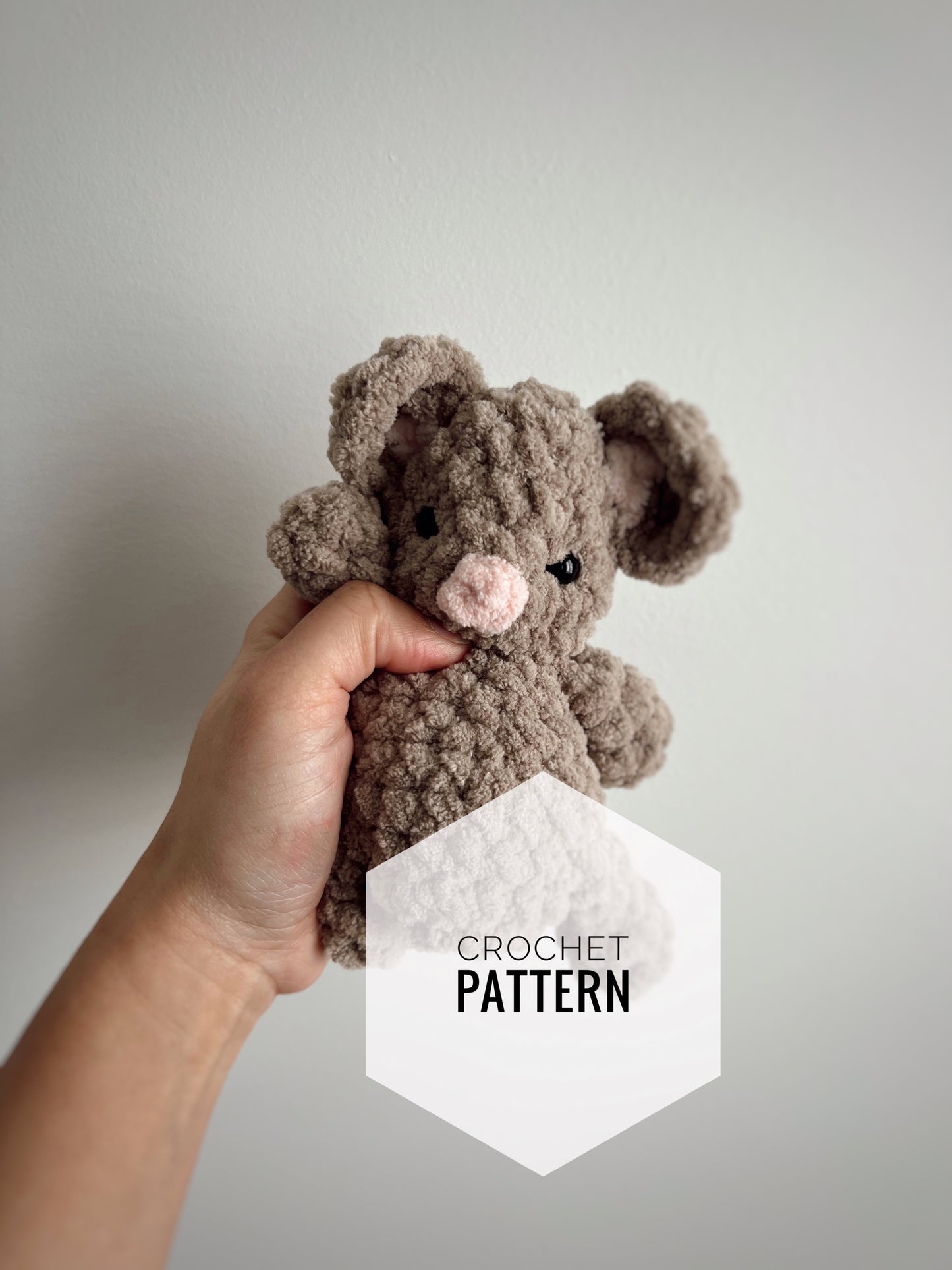 Bitsy Woodsy Friends- Mouse Crochet pattern