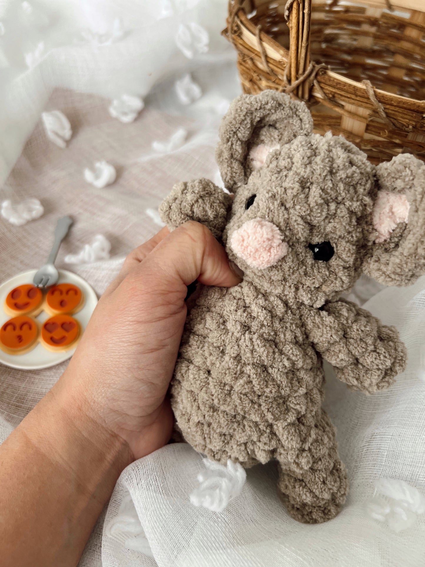 Bitsy Woodsy Friends- Mouse Crochet pattern