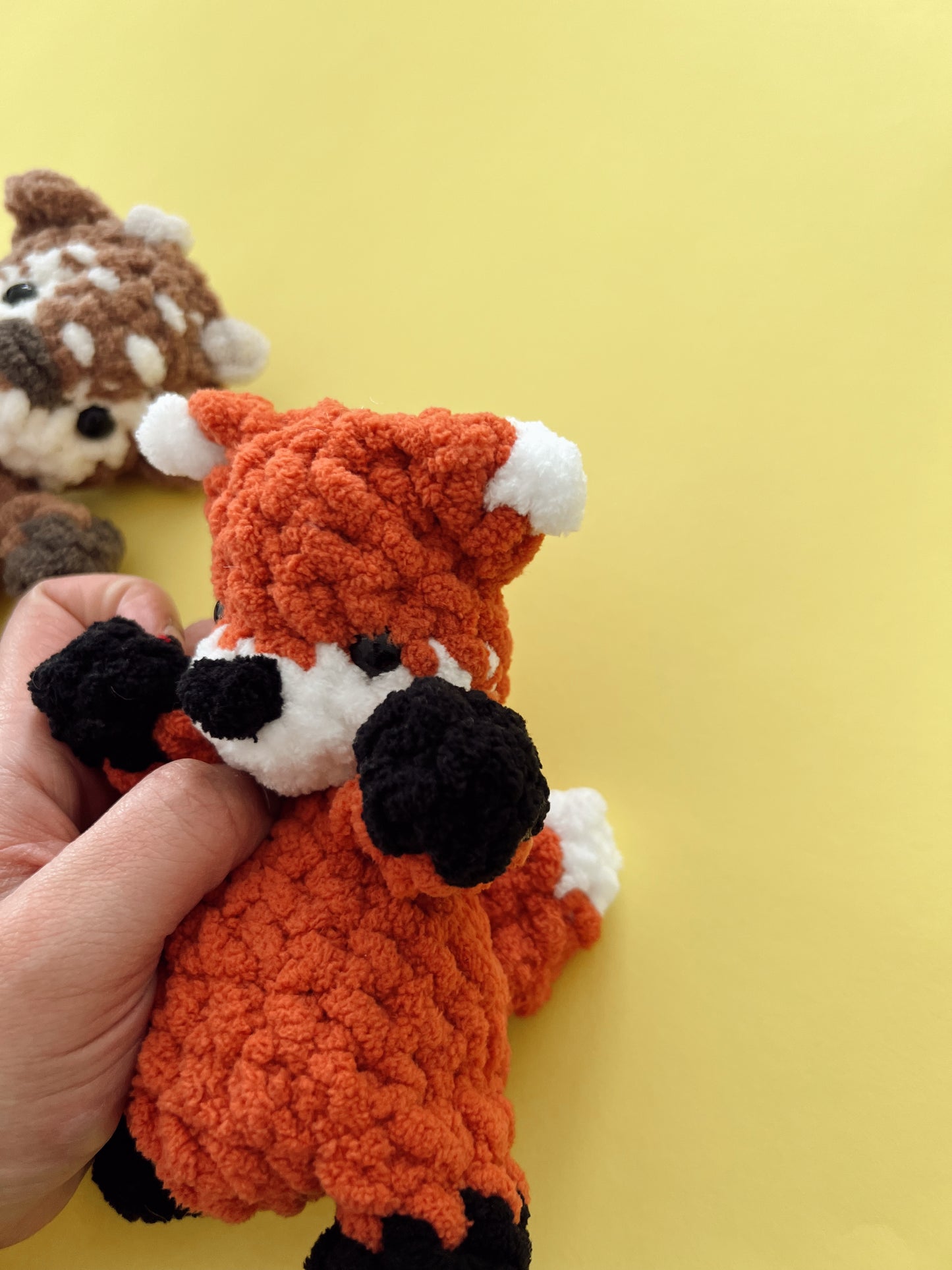 Bitsy Woodsy Friends- Fox Crochet pattern