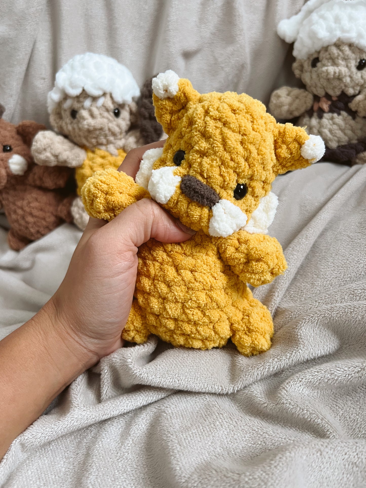 Prehistoric Bitsy Buddy crochet bundle pack
