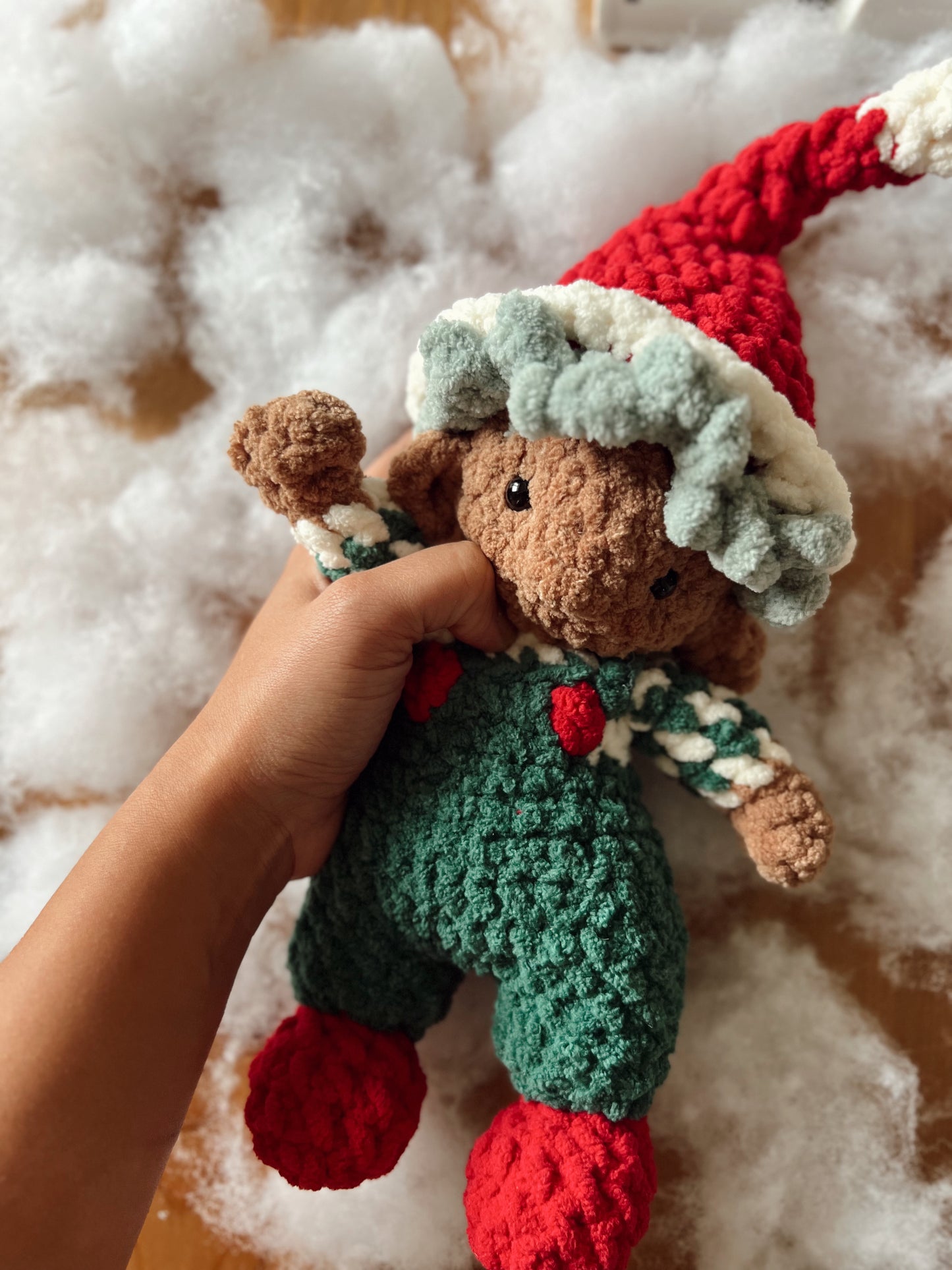 Tinker The Workshop Elf Crochet Plushie Pattern