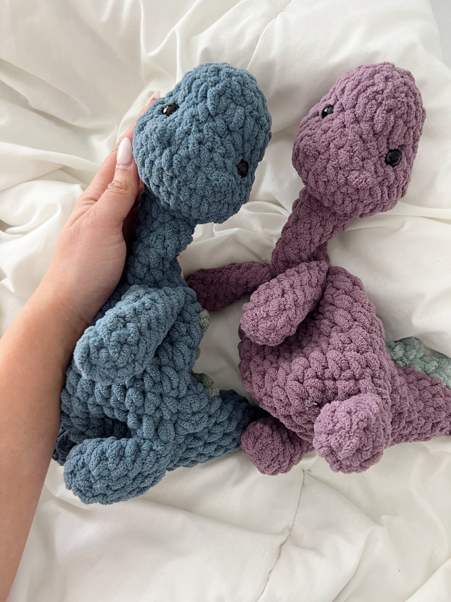 Dippy The Diplodocus Crochet Snuggler Pattern