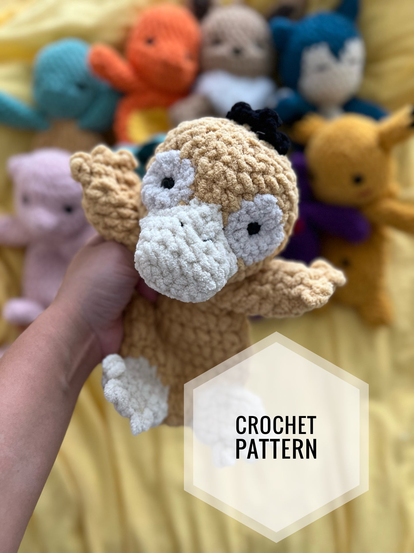 Cosmic Quack Snuggler Crochet Pattern