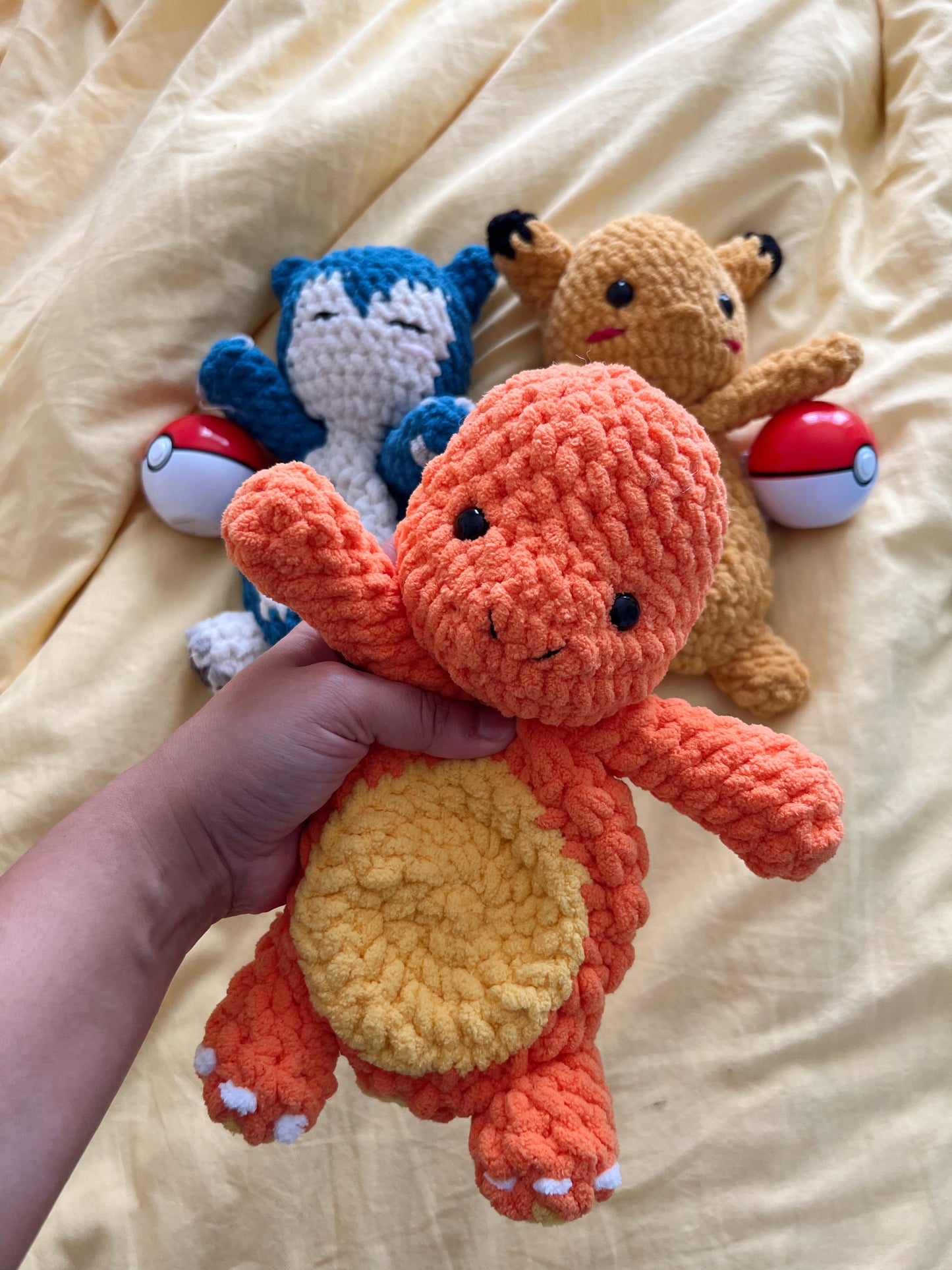 Fire Lizard Snuggler Crochet Pattern