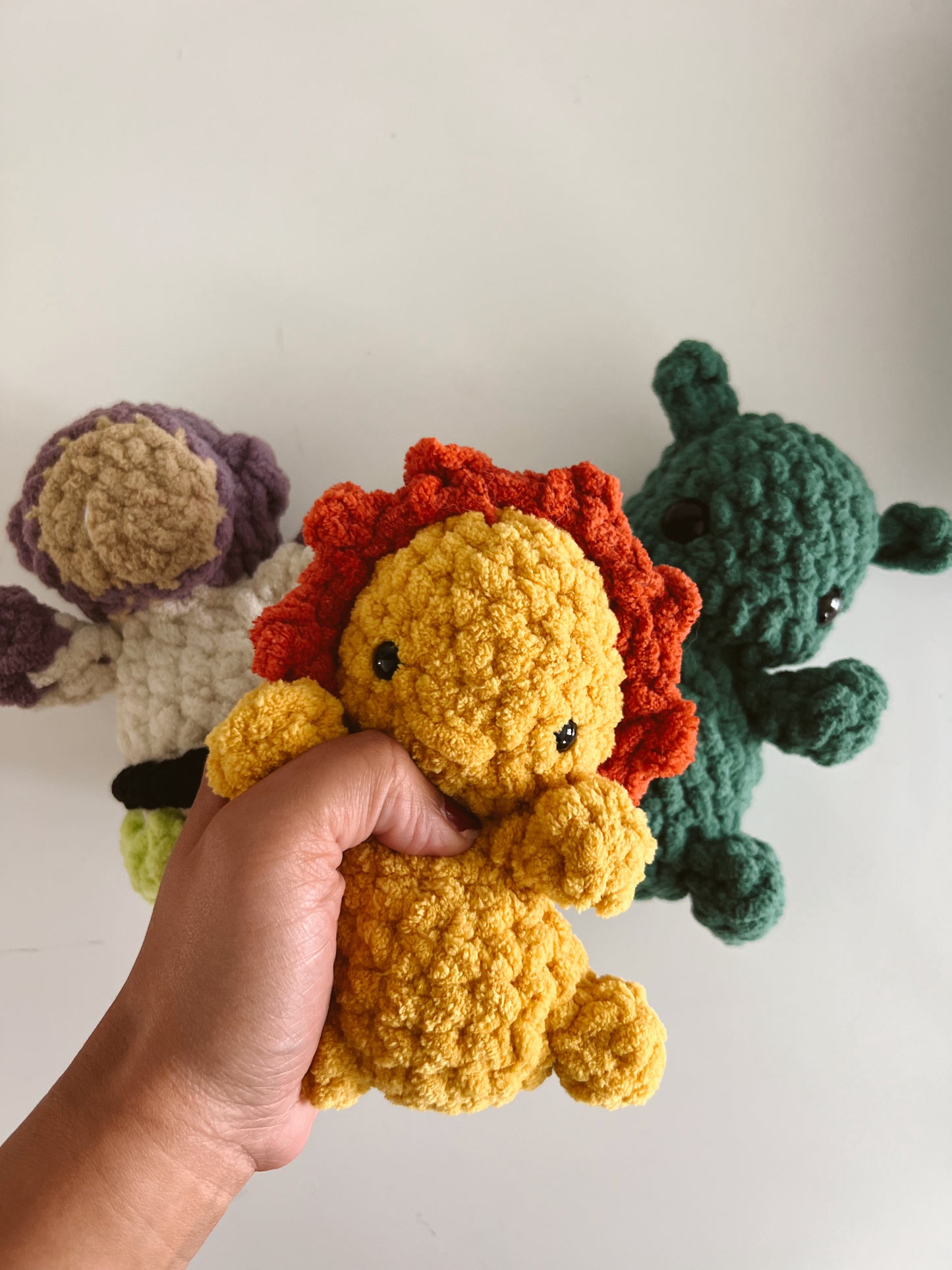 Space Bitsy Buddy - Ray The Sun Crochet Pattern