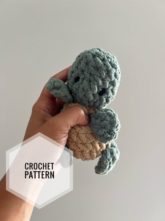 Bitsy Buddy - Pebbles The Sea Turtle Crochet pattern