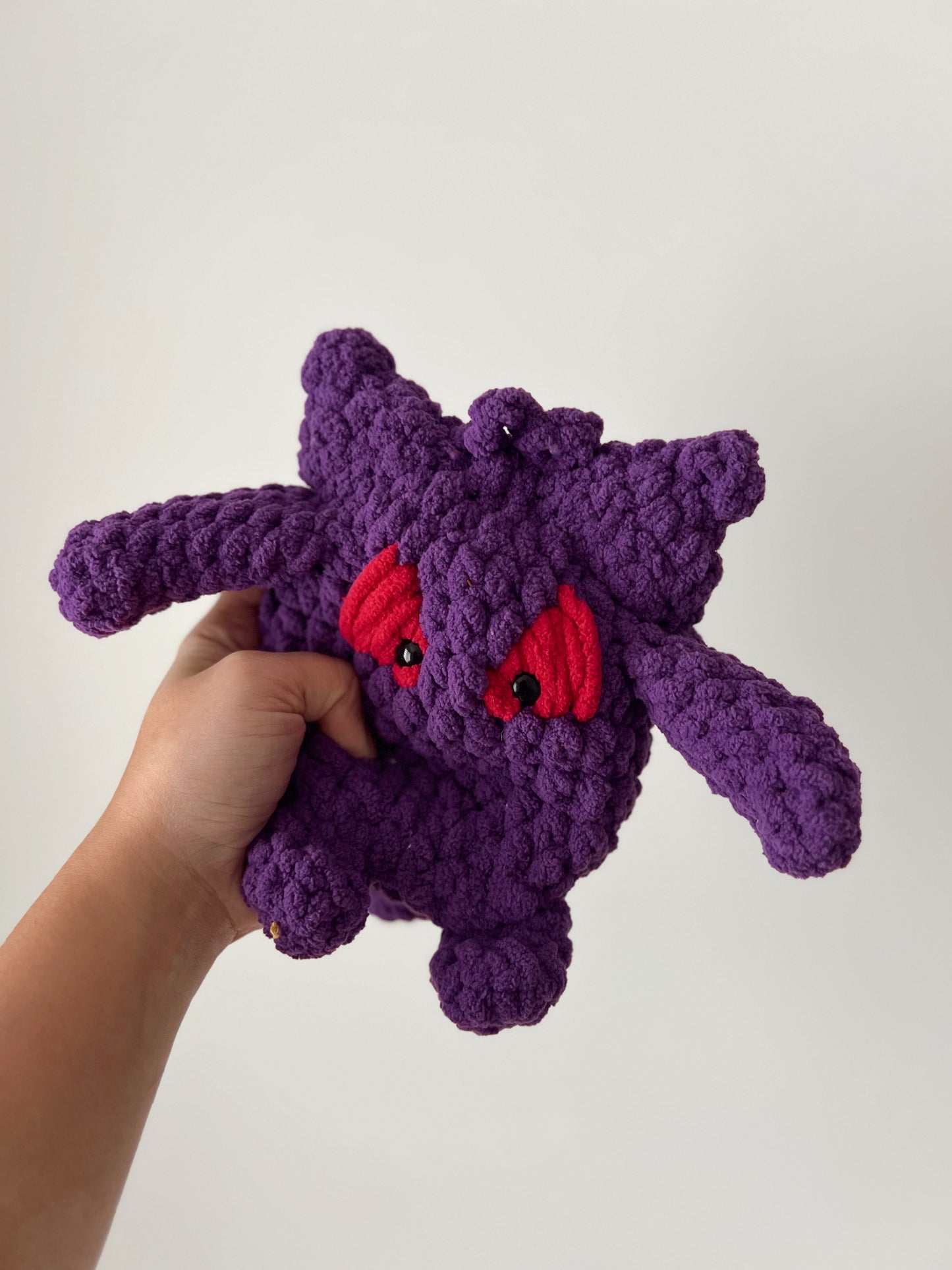 Purple Phantom Snuggler Crochet Pattern