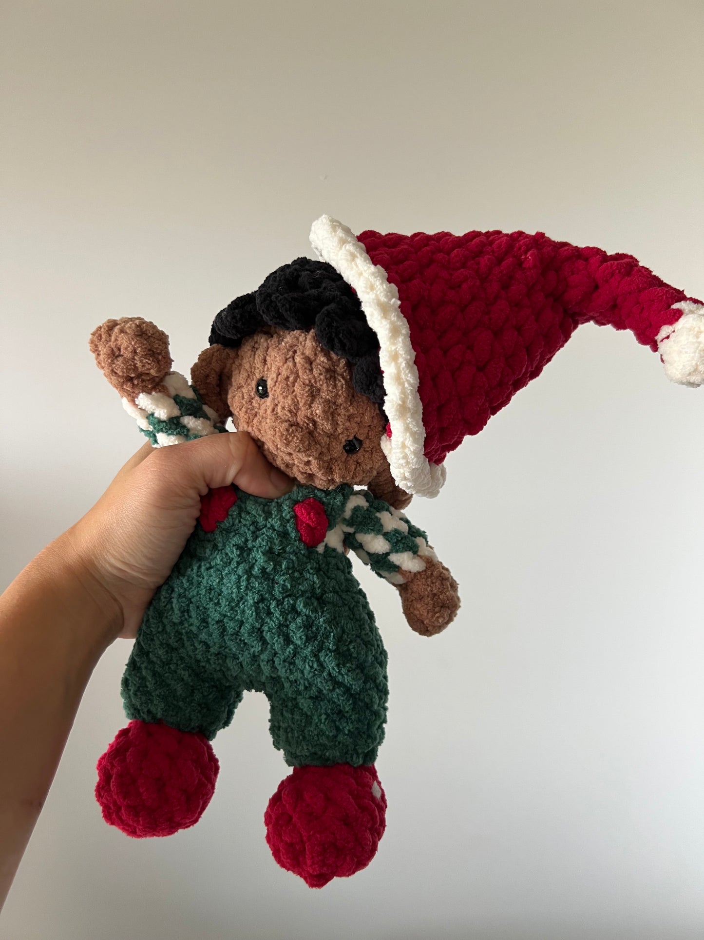 Tinker The Workshop Elf Crochet Plushie Pattern