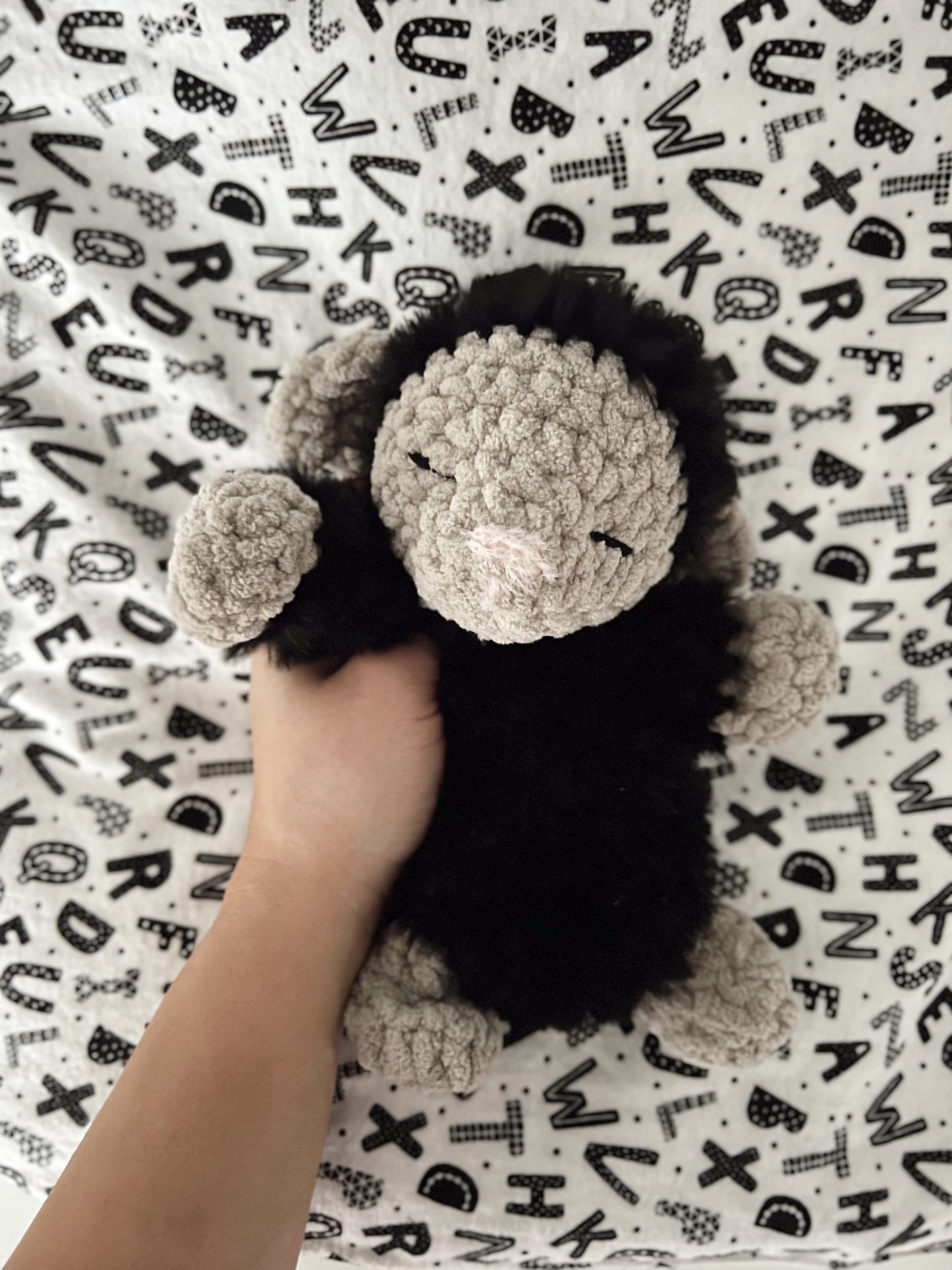 Laine The Lamb Crochet Snuggler Pattern