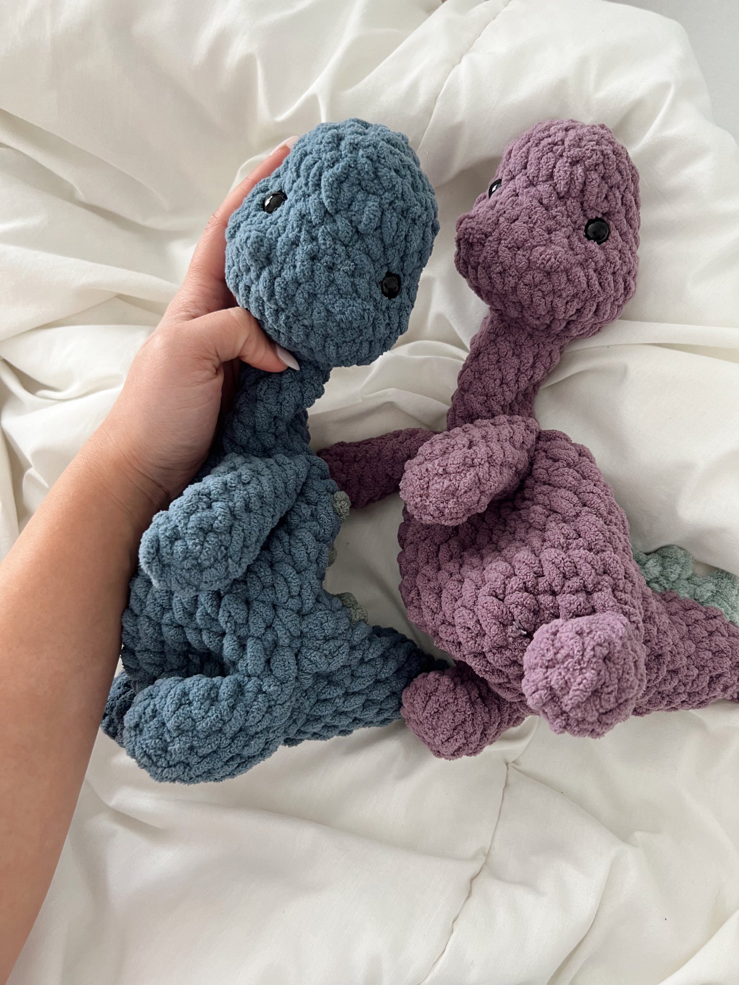 Dippy The Diplodocus Crochet Snuggler Pattern