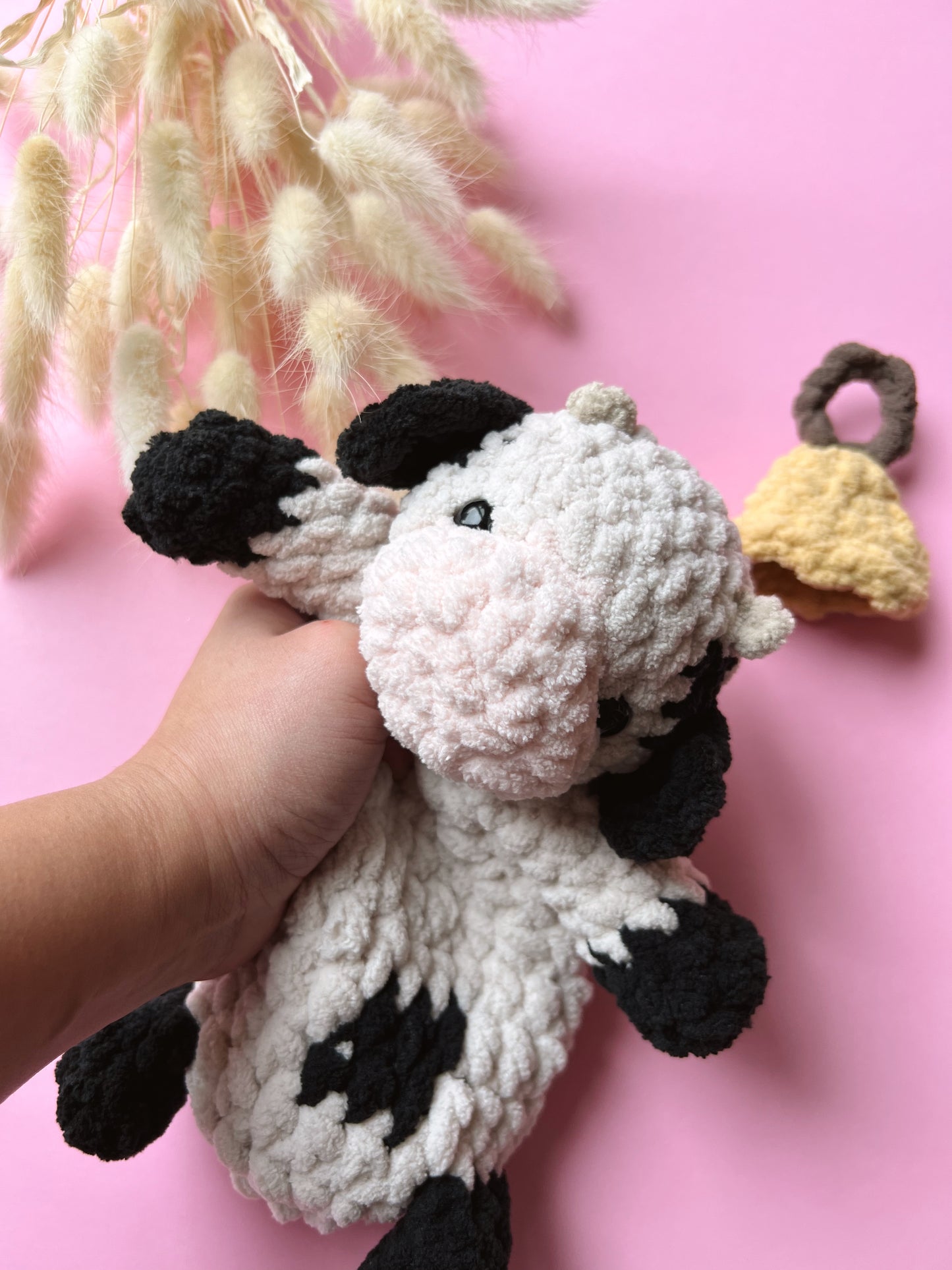 Colby The Cow Crochet Snuggler Pattern