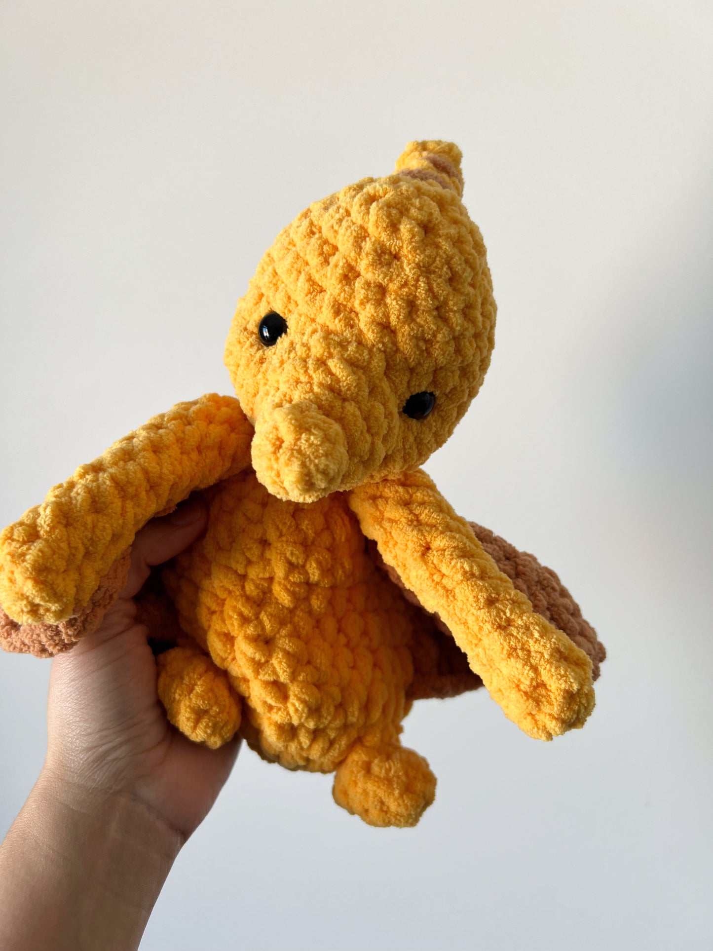 Ptavey The Pterodactyl Crochet Snuggler Pattern