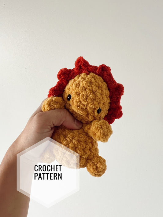 Space Bitsy Buddy - Ray The Sun Crochet Pattern