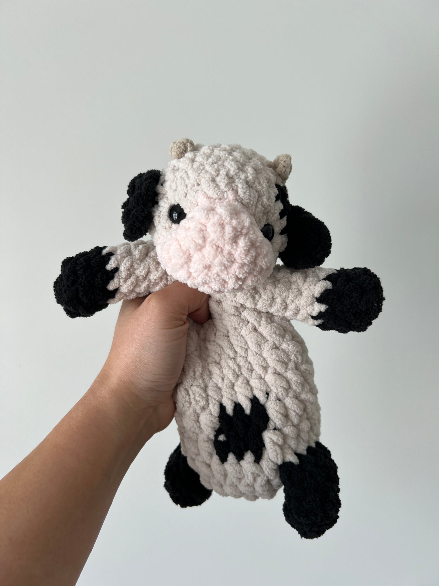 Colby The Cow Crochet Snuggler Pattern