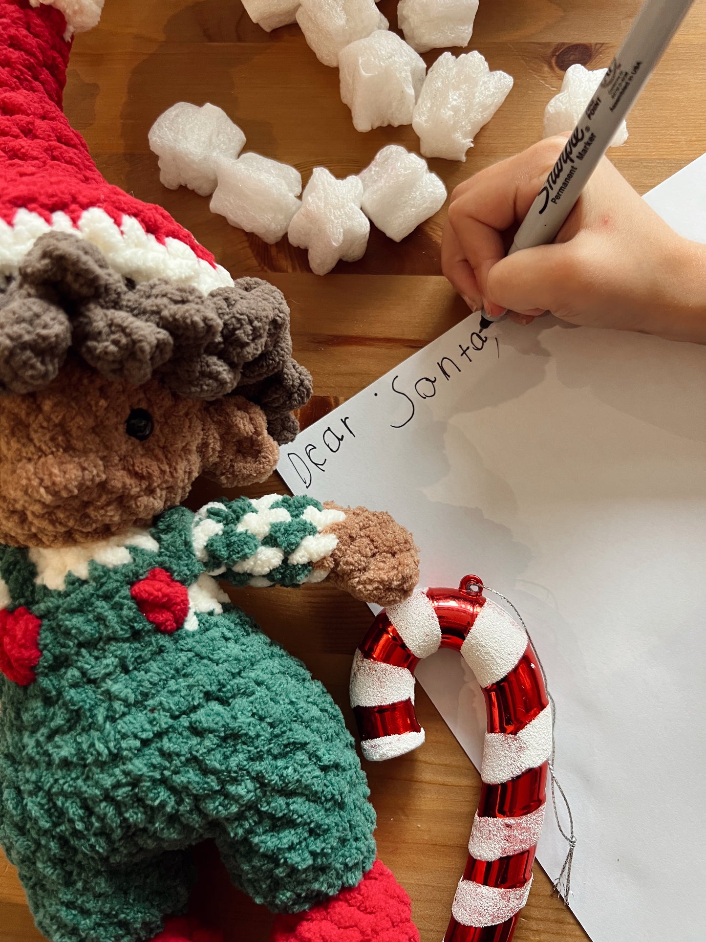 Tinker The Workshop Elf Crochet Plushie Pattern