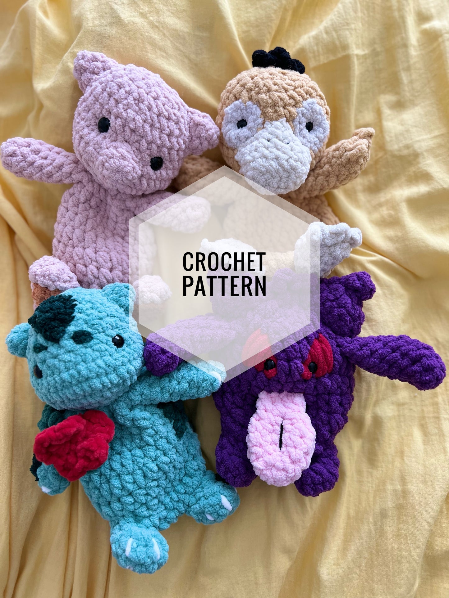 The Pocket Monsters Part 2 Crochet Bundle