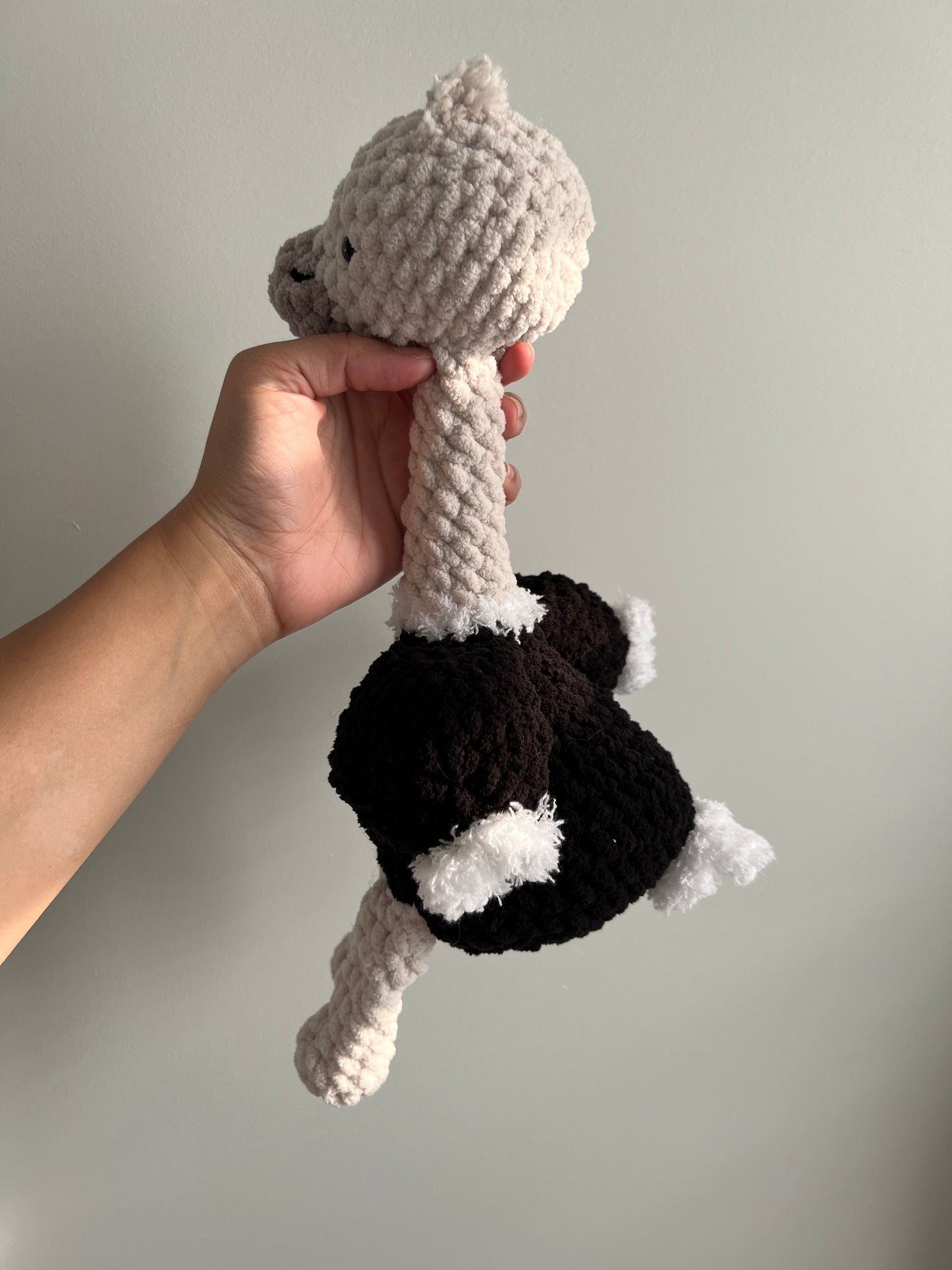 White Beach Ostrich Plushie