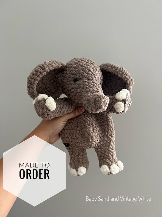 MADE TO ORDER Baby Elephant Snuggler