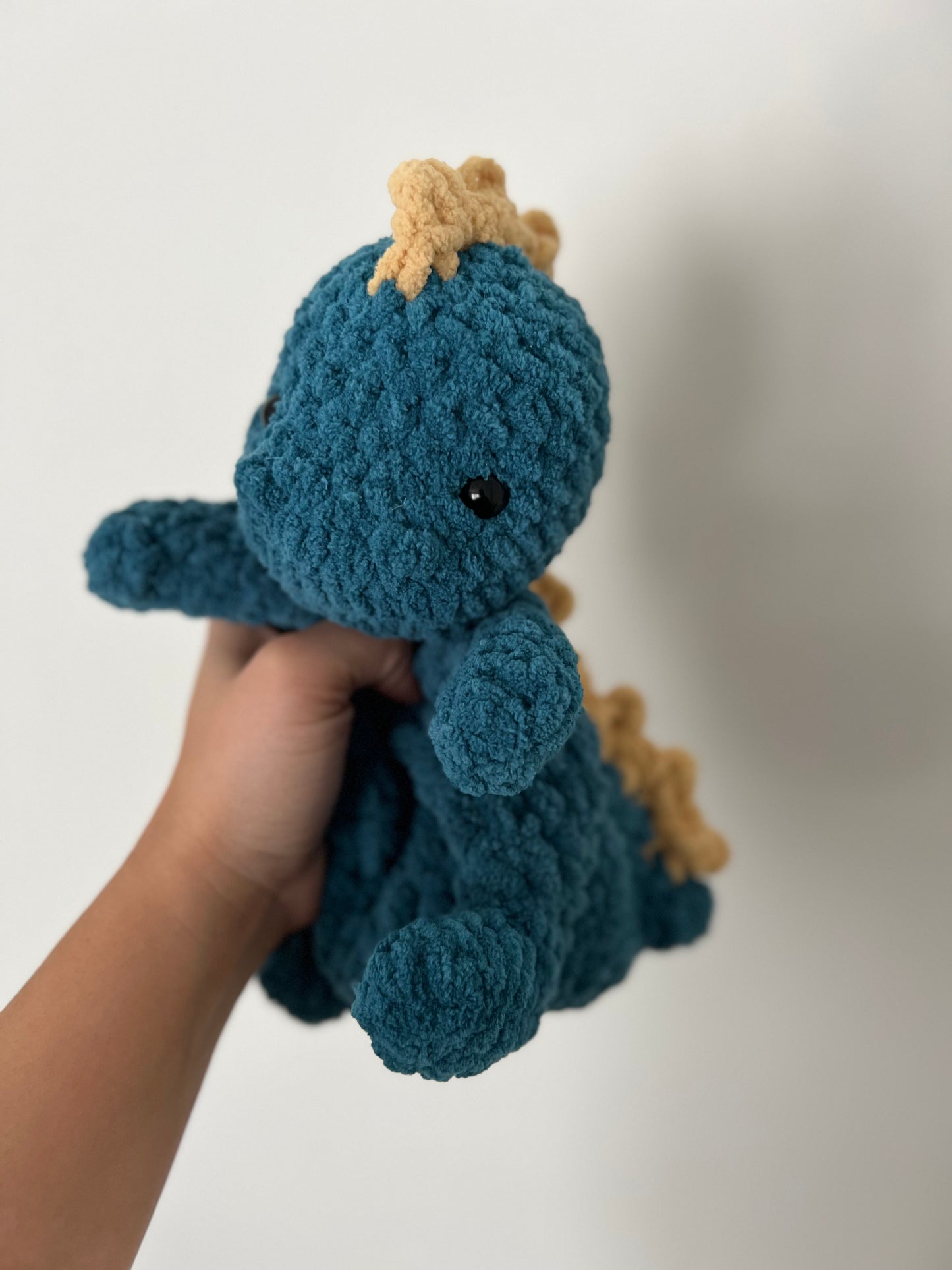 Duffy The Dino Crochet Snuggler Pattern