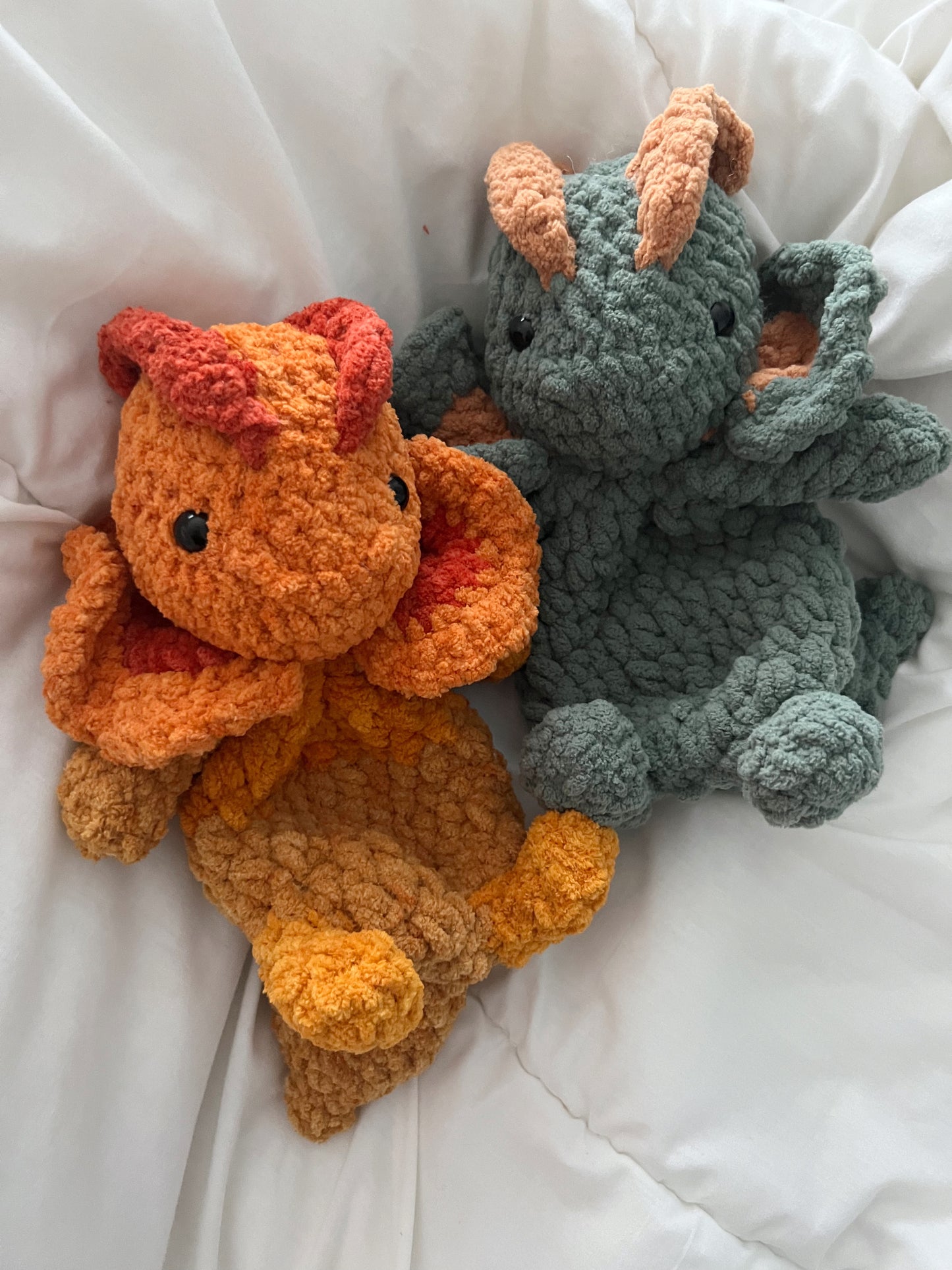 The Dino Babies Crochet Snuggler Bundle