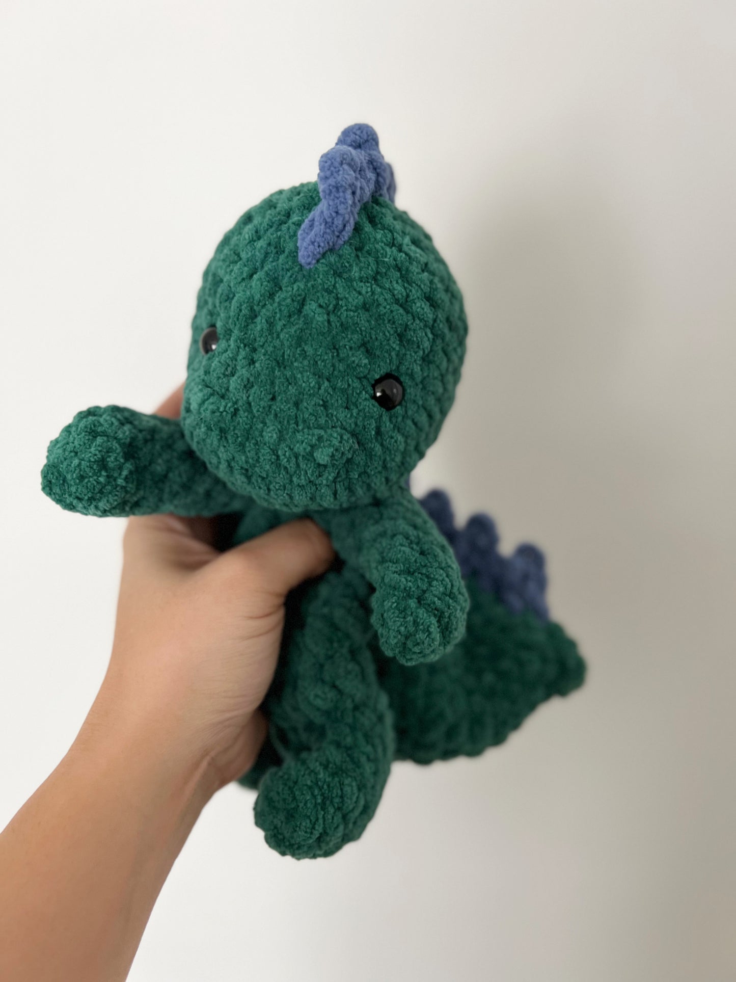 Duffy The Dino Crochet Snuggler Pattern