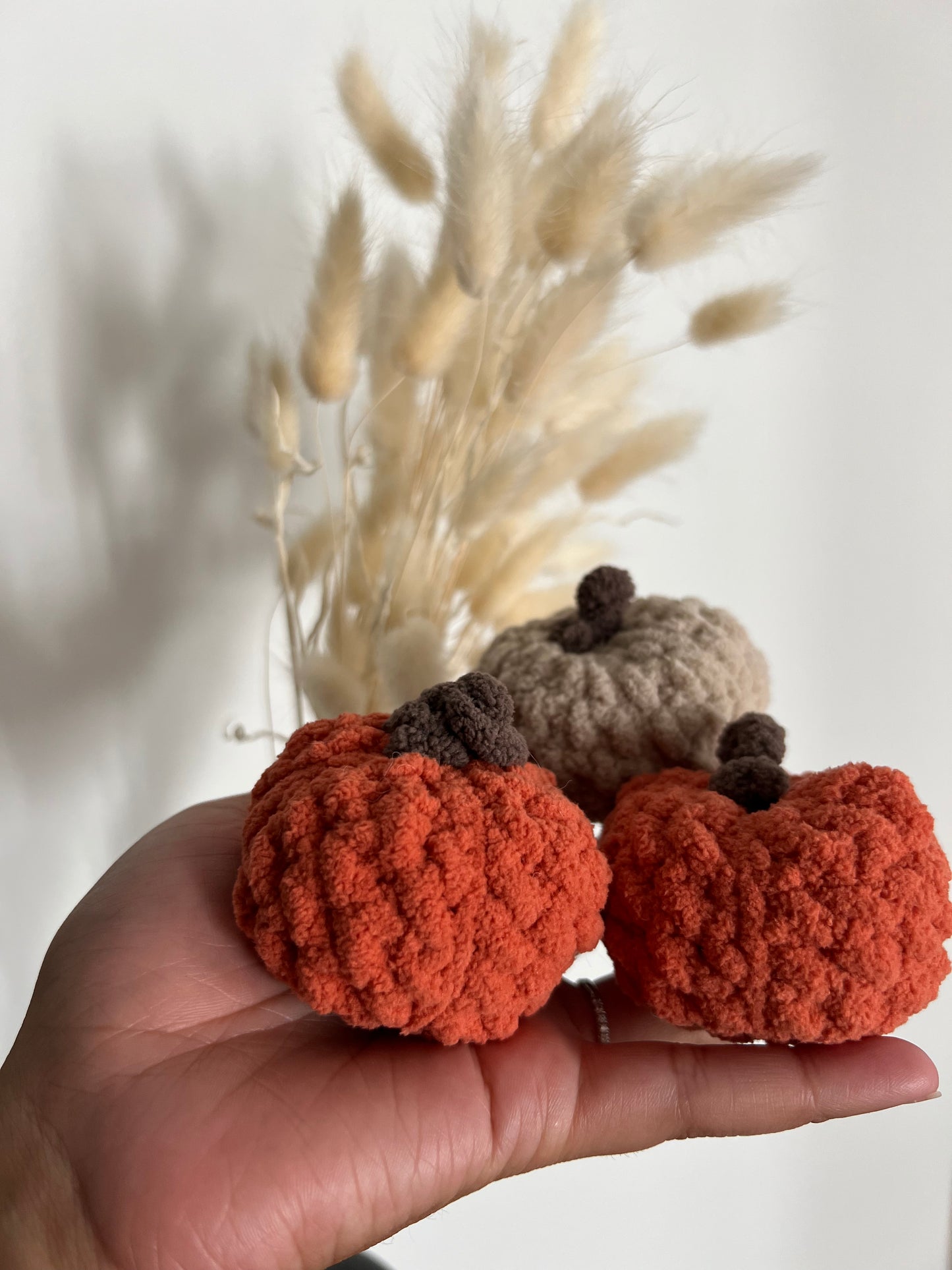 The Littlest Pumpkin crochet pattern, mini pumpkin