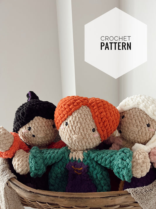 Witch sisters, The Sanderson snuggler pattern