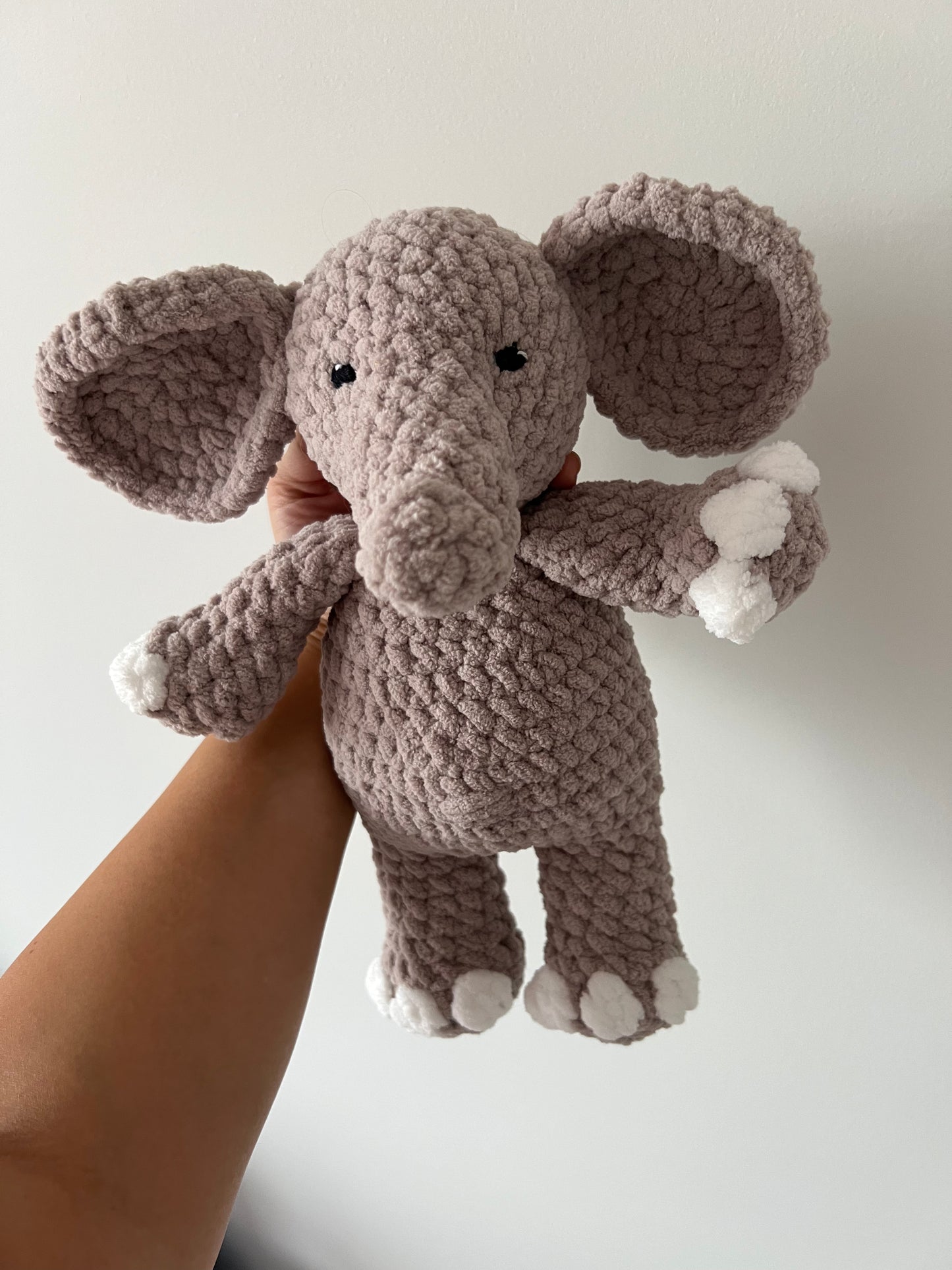 Baby Eddie the Elephant Crochet Pattern