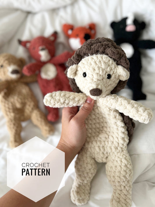 Little Woodsy Pals- Henley the Hedgehog Crochet Pattern