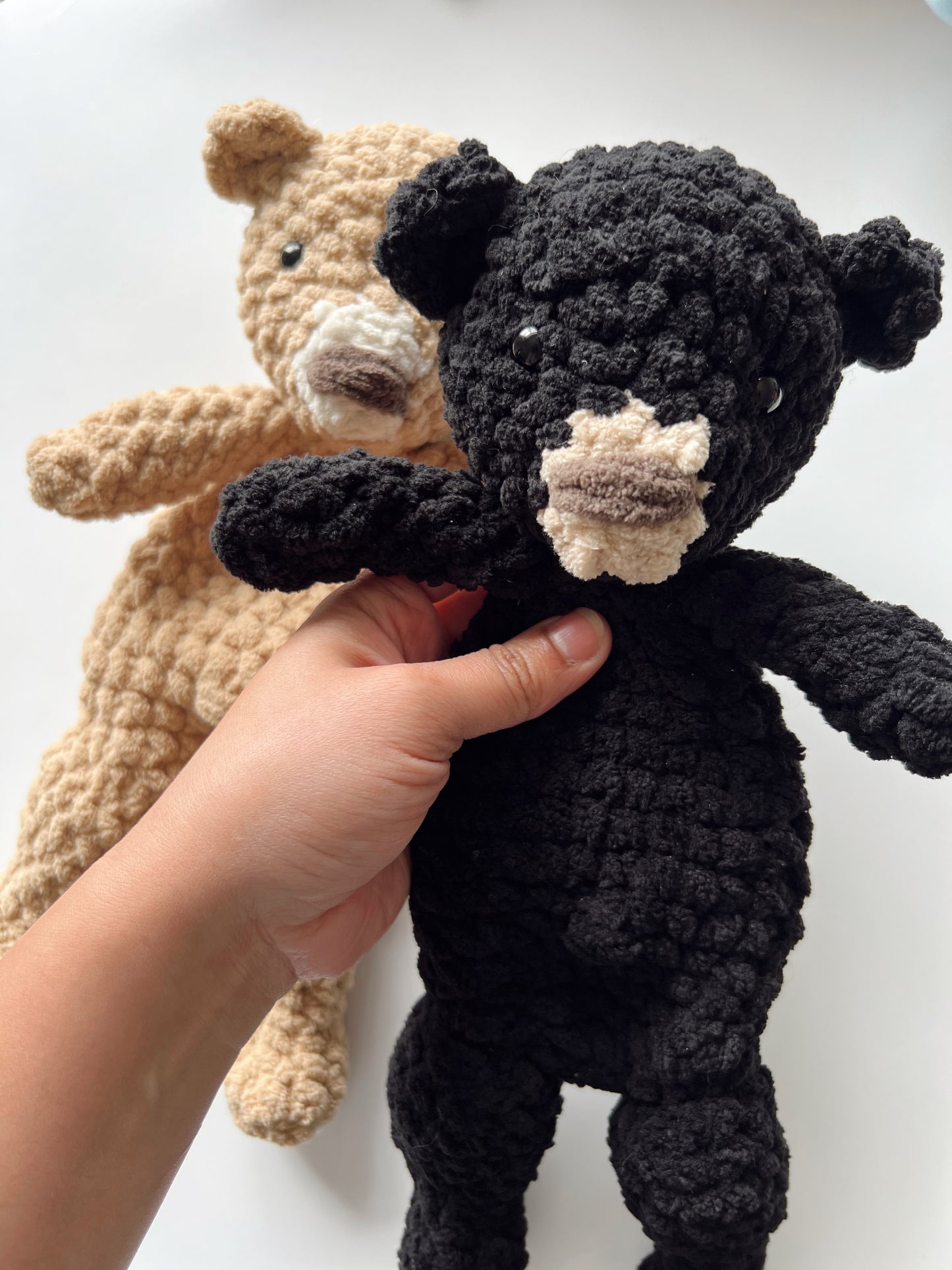 Little Woodsy Pals -Beaux the Bear Crochet Pattern