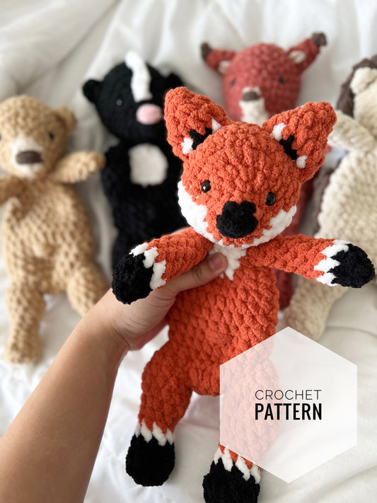 Little Woodsy Pals - Felix the Fox Crochet Pattern